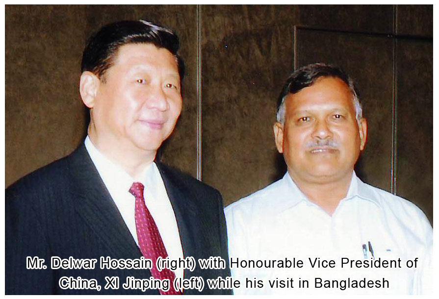 Bangladesh China Friendship Center (BCFC), Delwar Hossain, Xi Jinping